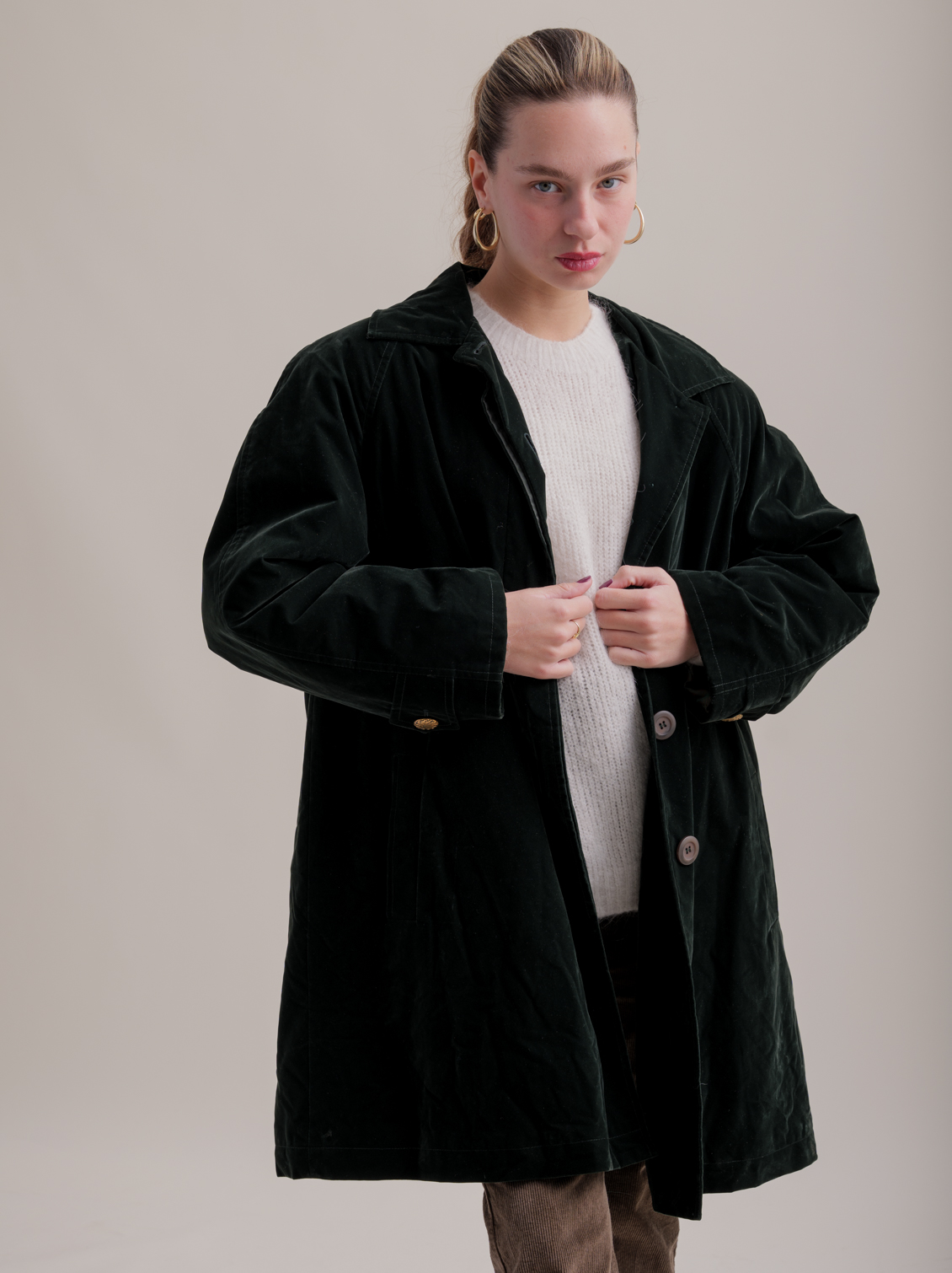 Vintage on sale velvet coat