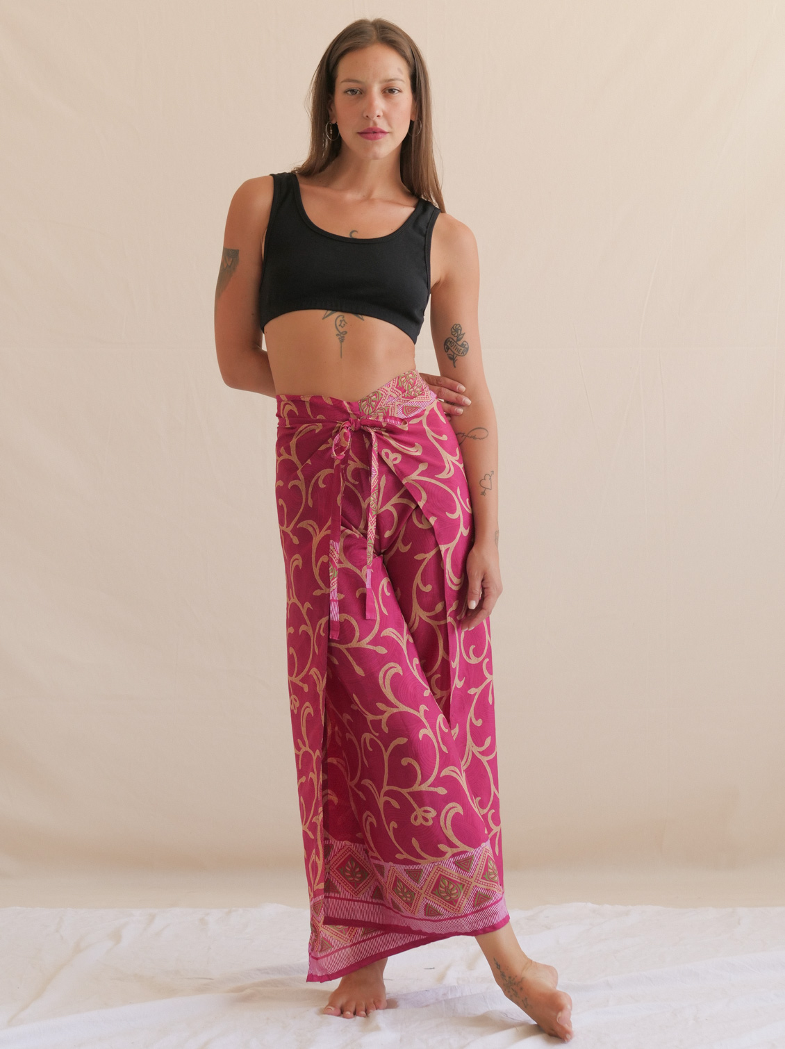 Sima Silk Pants - CLOTHING