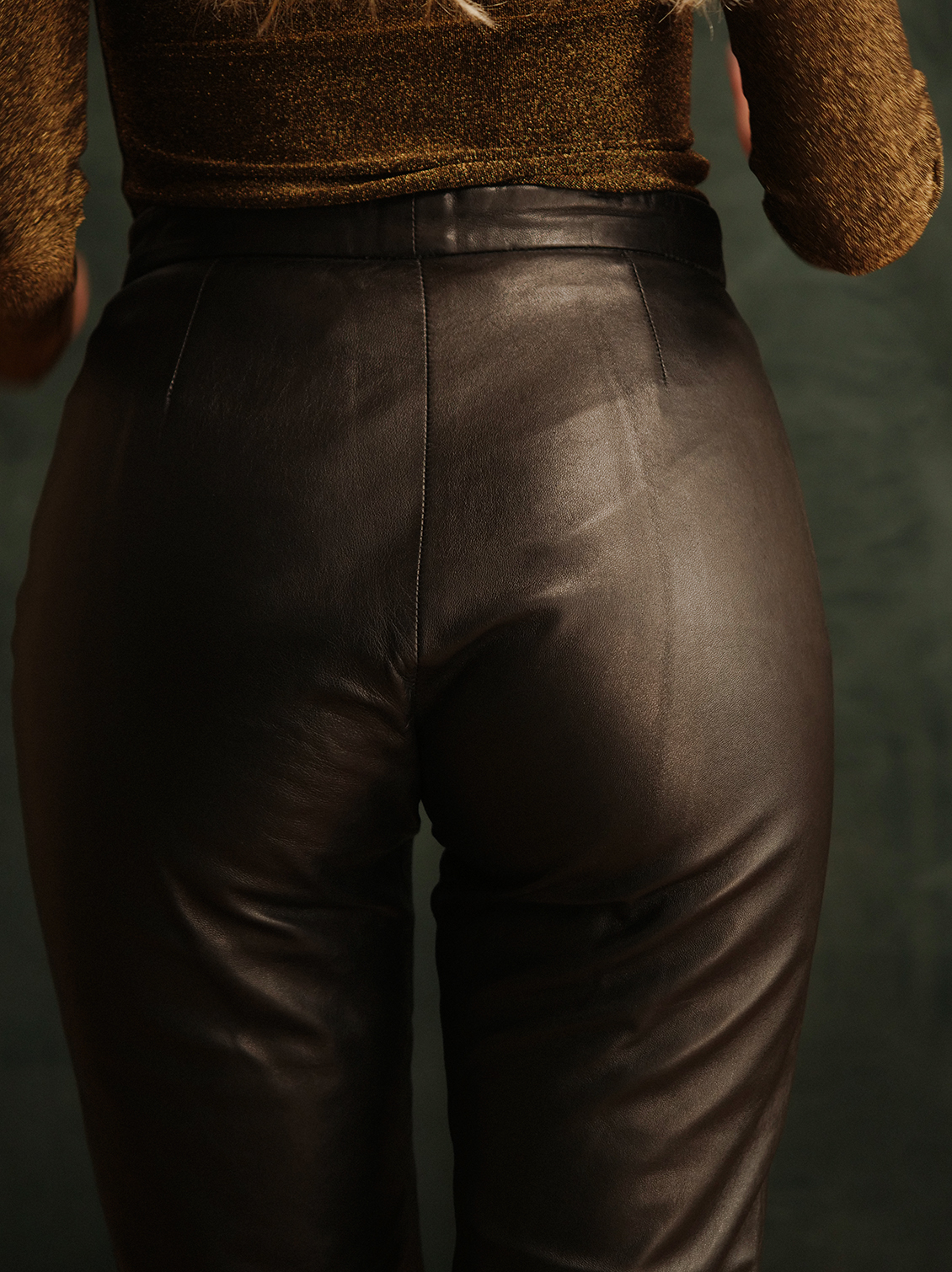 Vintage Leather Pants - CLOTHING