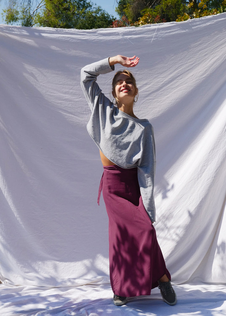 Alanis Cabernet Skirt - FallWinter