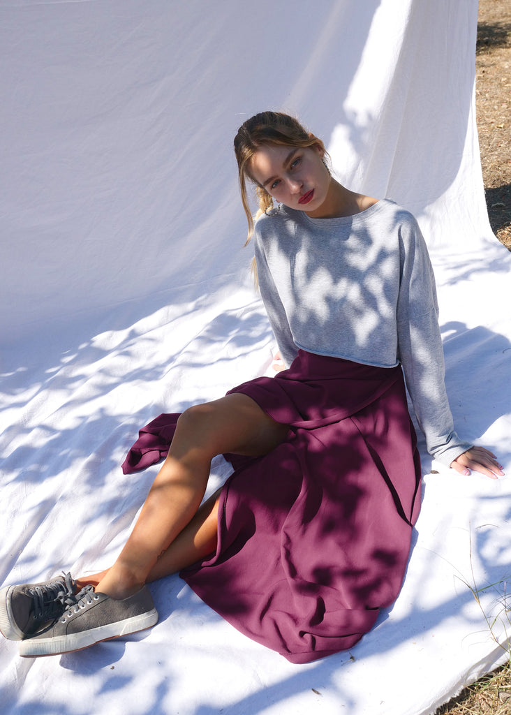 Alanis Cabernet Skirt - FallWinter