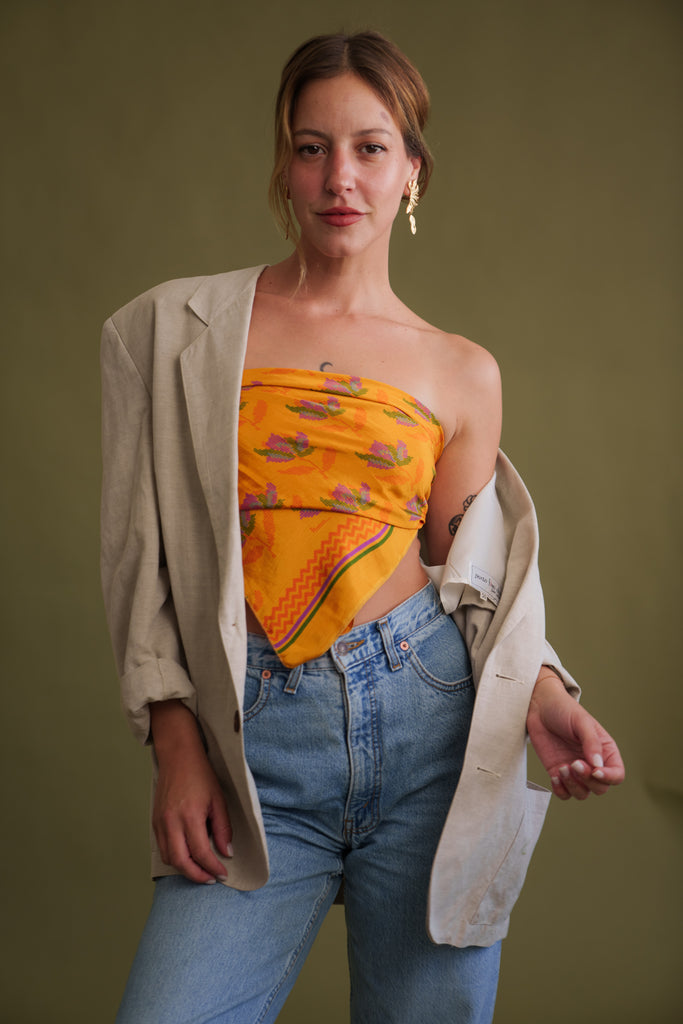 Silk & Colorful Scarf - 85x85 (cm)