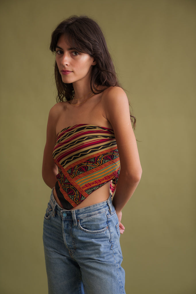 Silk & Colorful Scarf - 85x85 (cm)