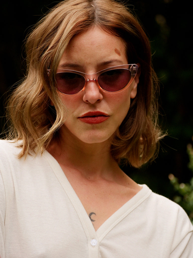 Komono ROSIE Blush Sunglasses