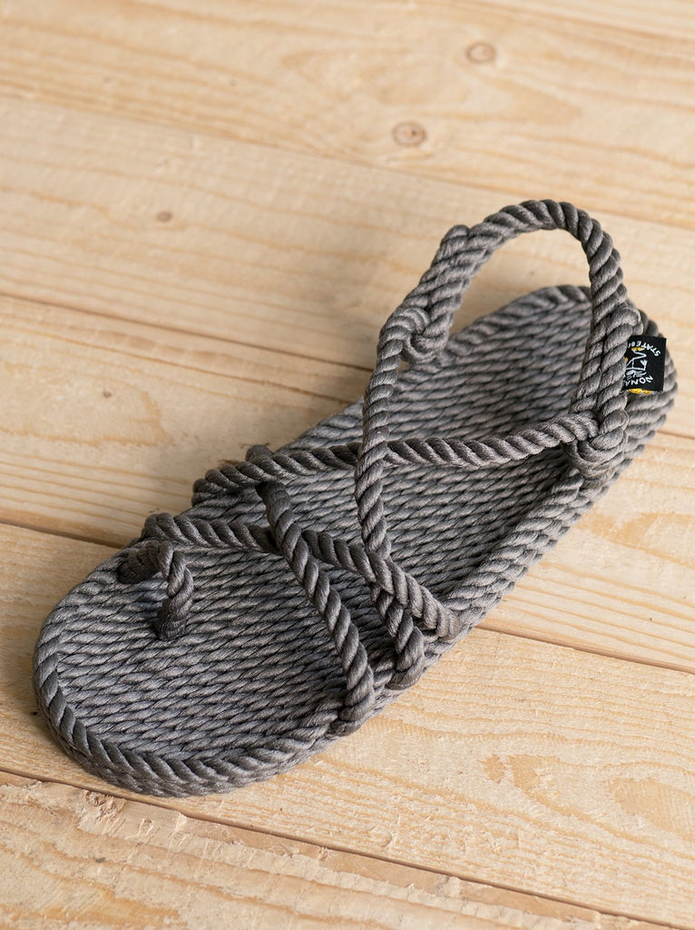 Toe Joe Grey Sandals