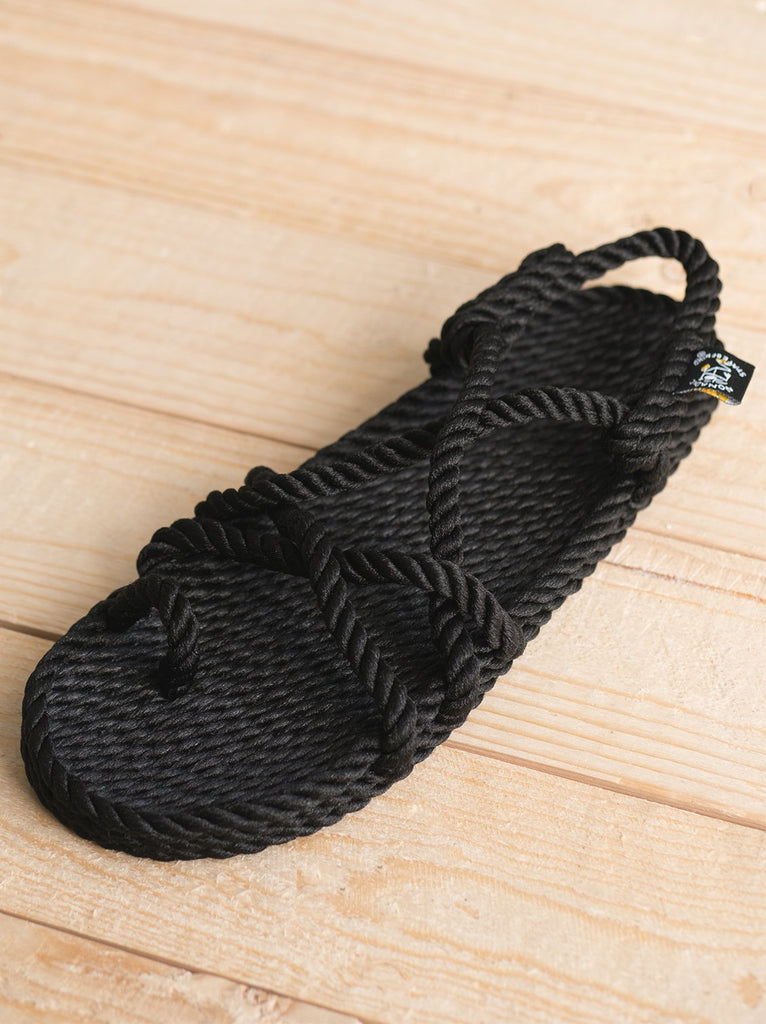 Toe Joe Black Sandals