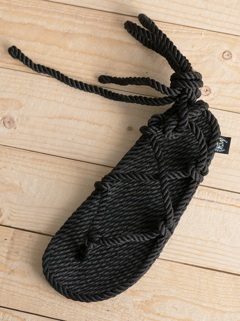 Romano Black Sandals