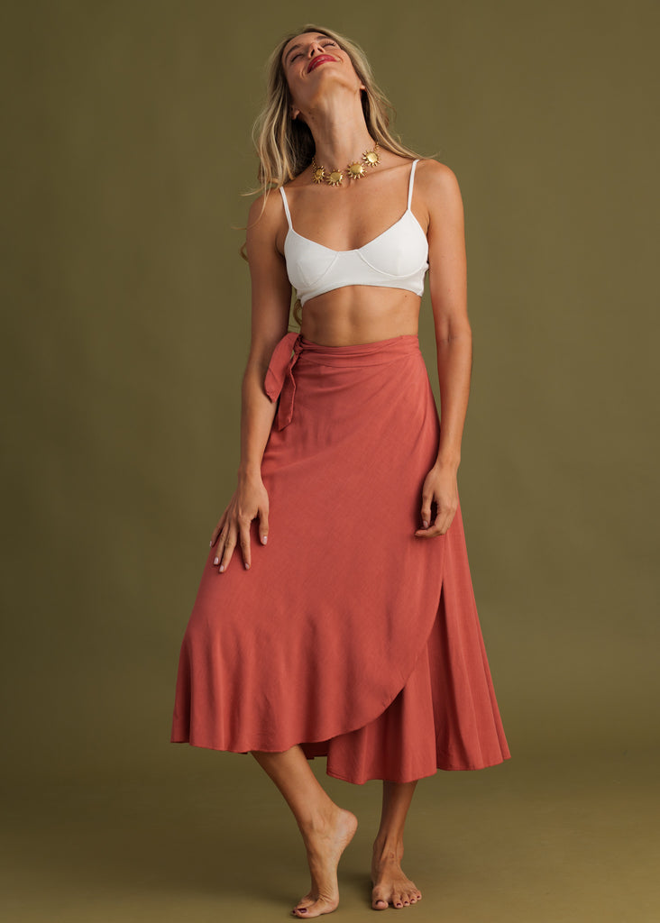 Alanis Guava Skirt