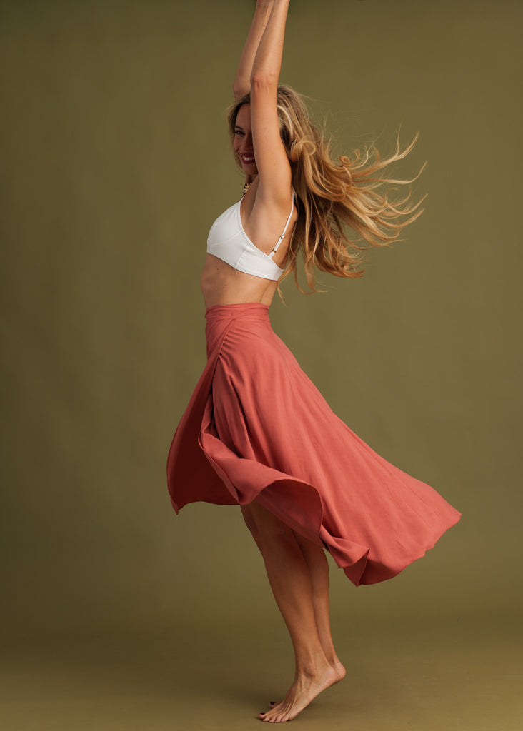 Alanis Guava Skirt