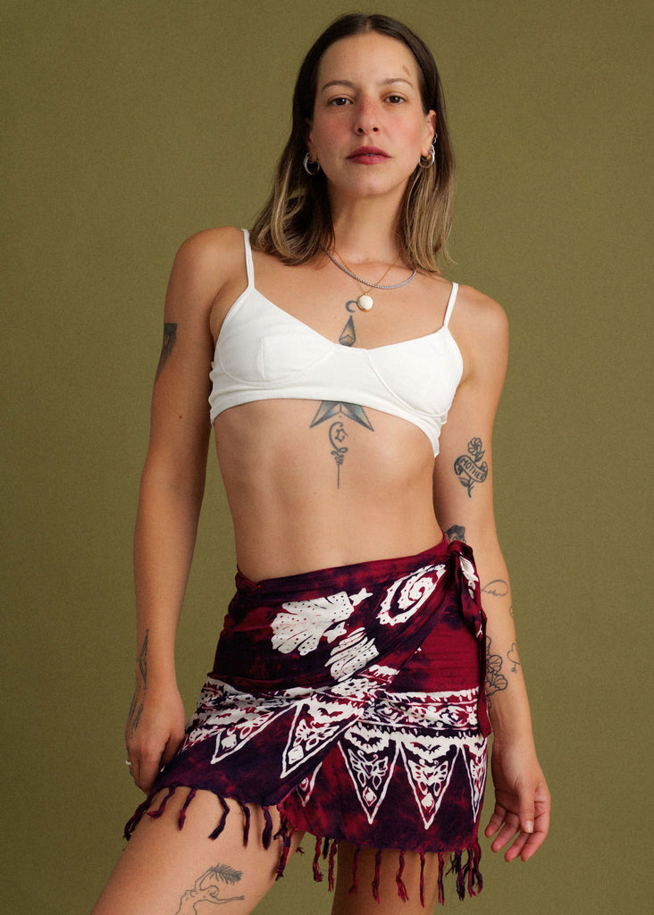 Solana Fringed Skirt