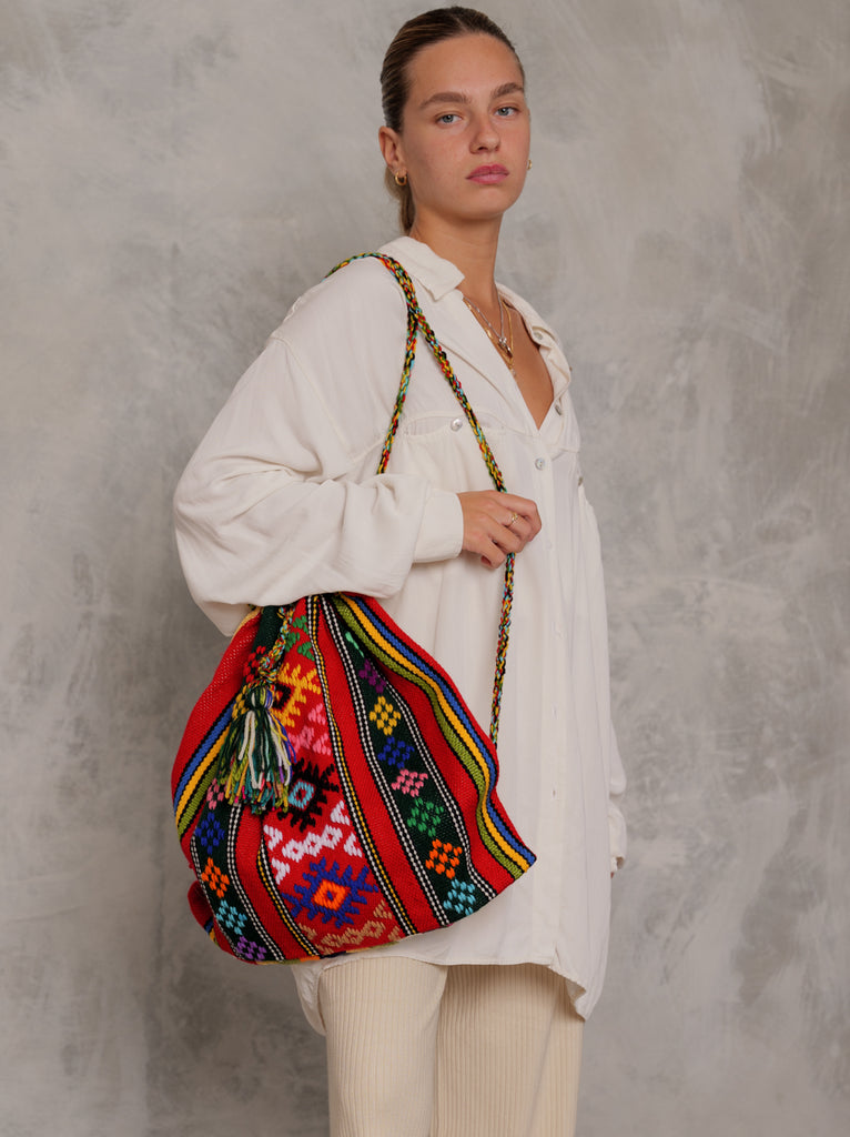 Roxane Handloom Bag