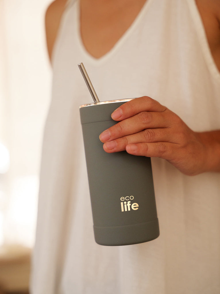 Ecolife Stone Grey Coffee Thermos