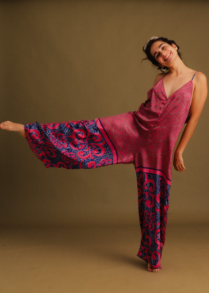 Esha Silk Jumpsuit
