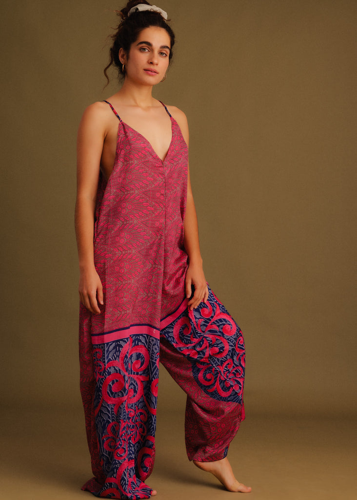 Esha Silk Jumpsuit
