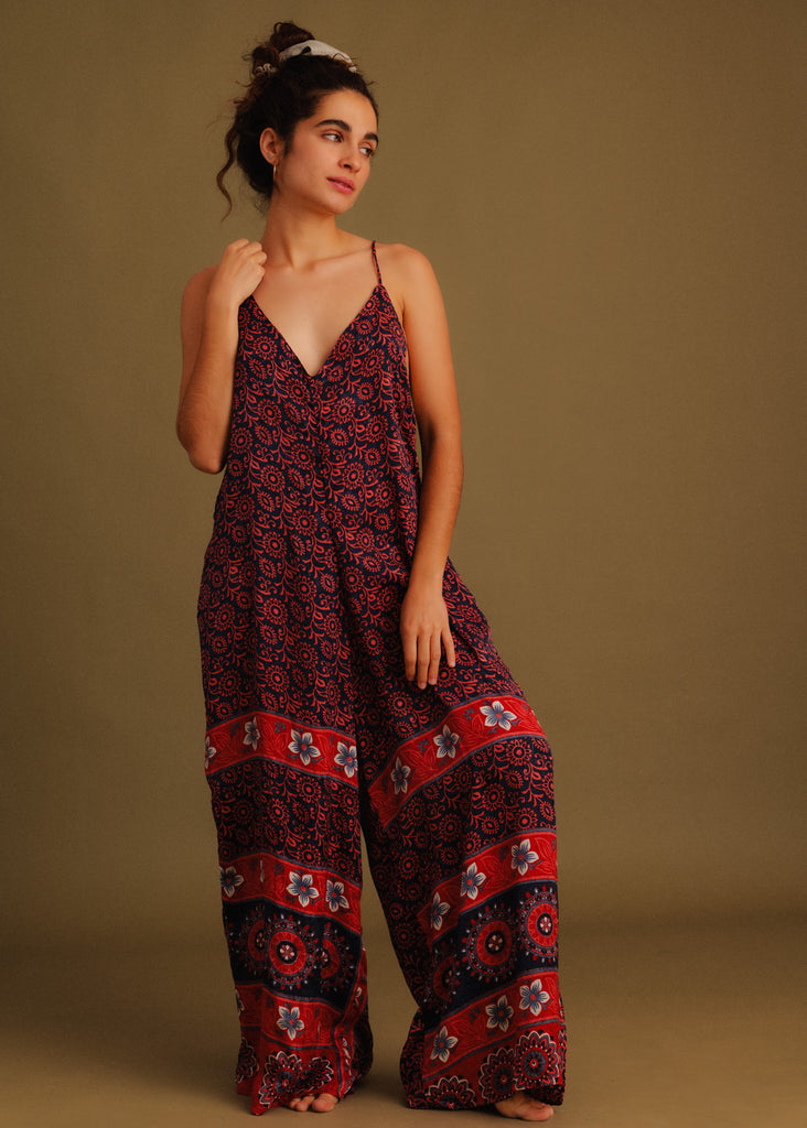 Esha Silk Jumpsuit