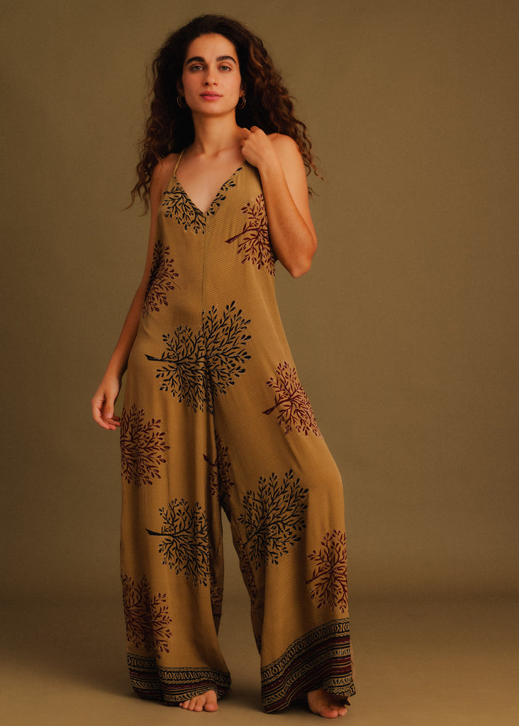 Esha Silk Jumpsuit