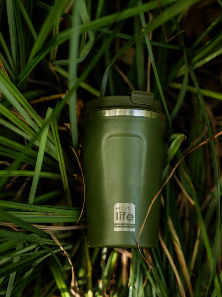 Ecolife Green Coffee Thermos