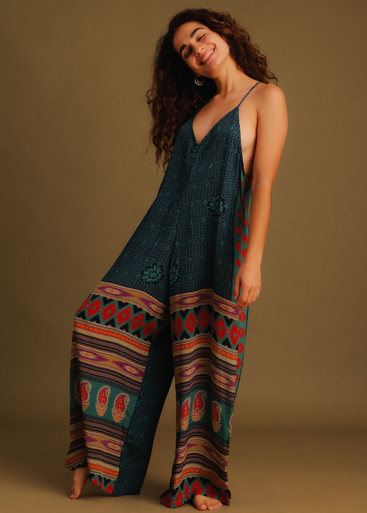 Esha Silk Jumpsuit