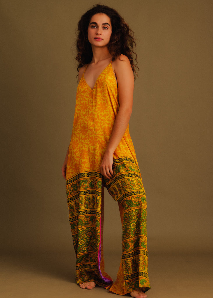 Esha Silk Jumpsuit