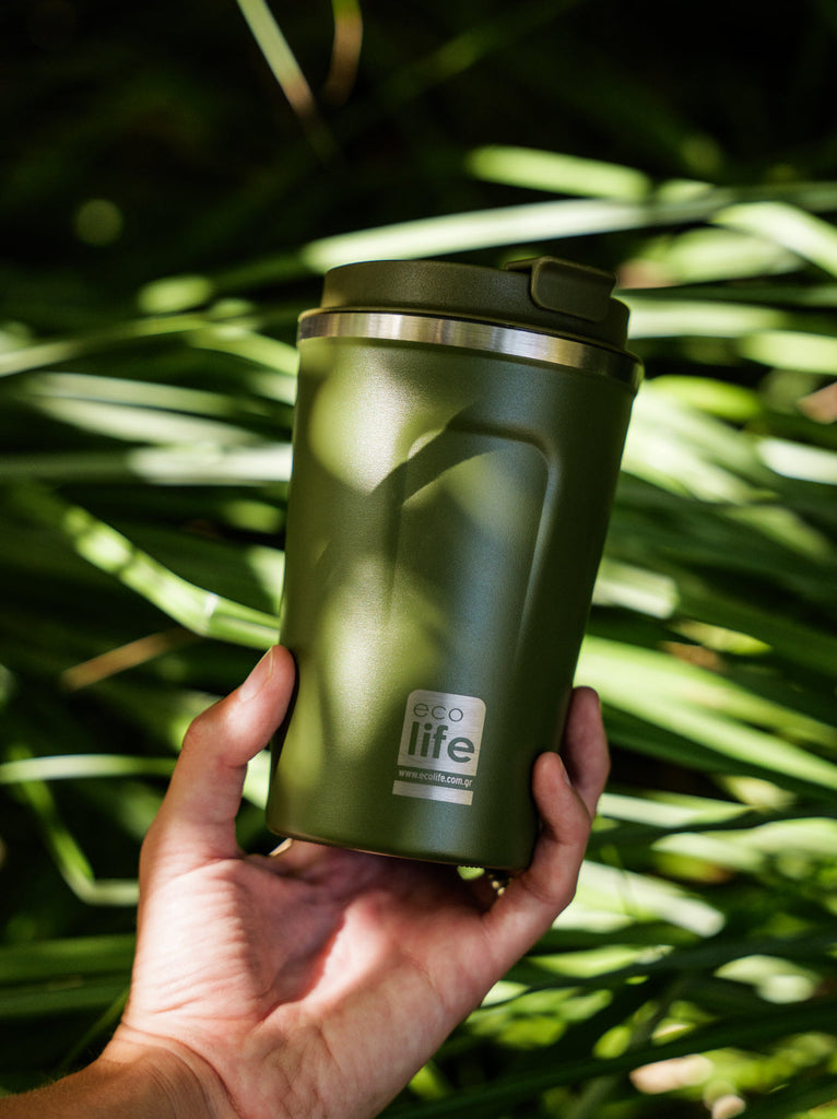 Ecolife Green Coffee Thermos