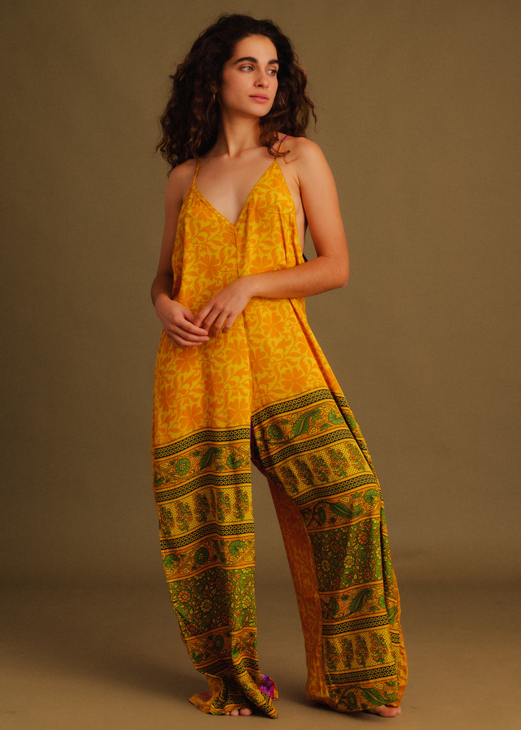 Esha Silk Jumpsuit