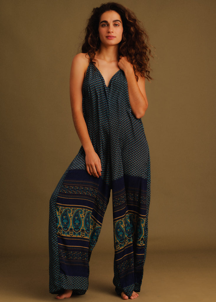 Esha Silk Jumpsuit
