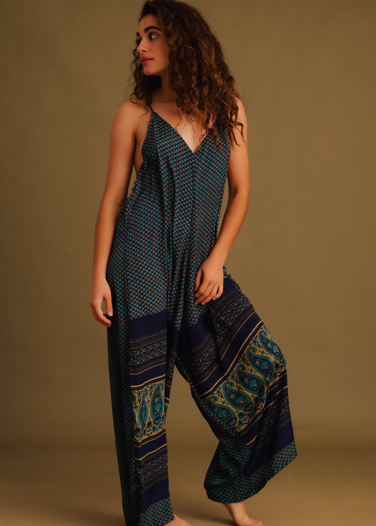 Esha Silk Jumpsuit