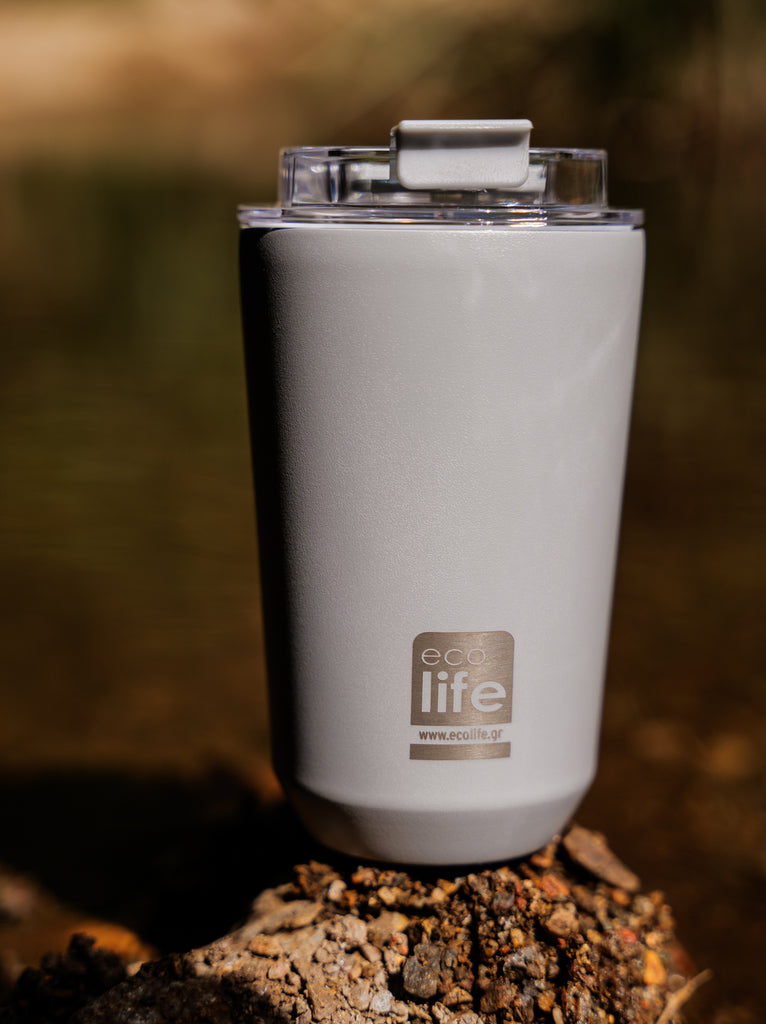 Ecolife Pure Grey Coffee Thermos