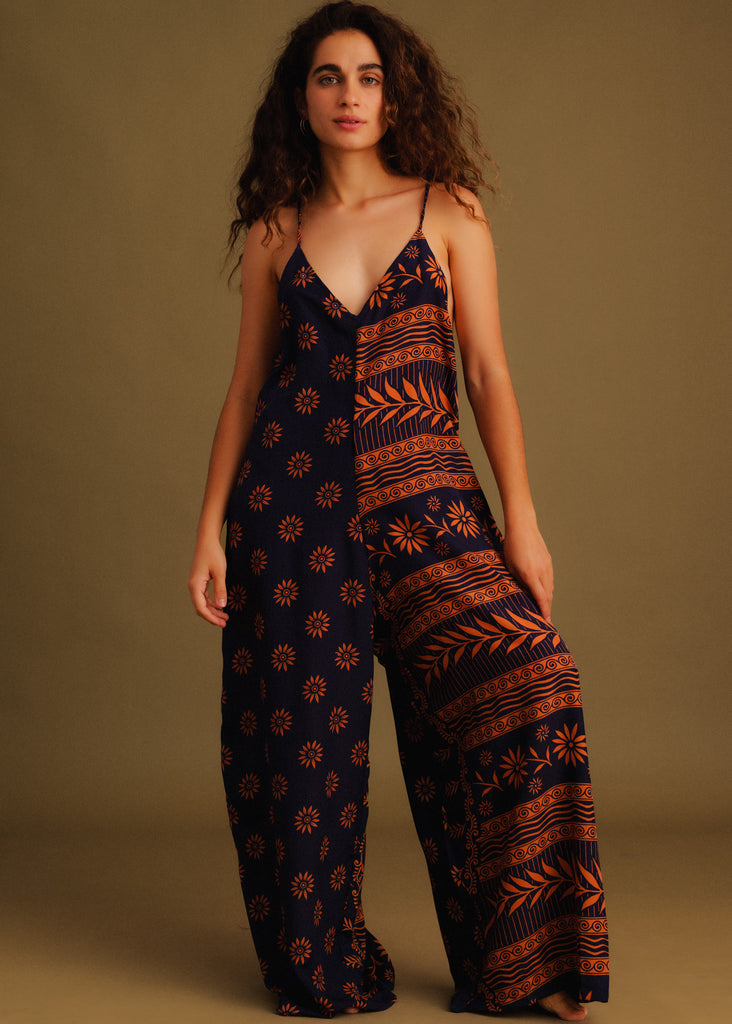 Esha Silk Jumpsuit
