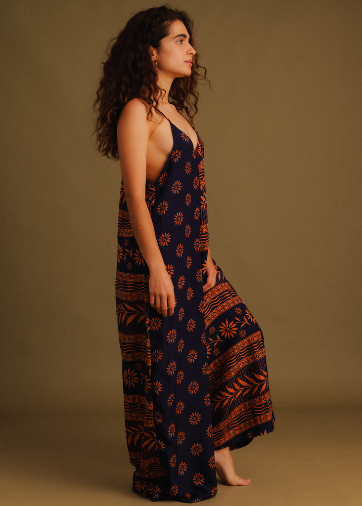 Esha Silk Jumpsuit