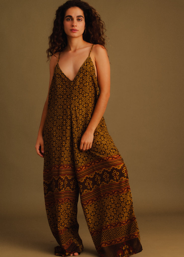 Esha Silk Jumpsuit