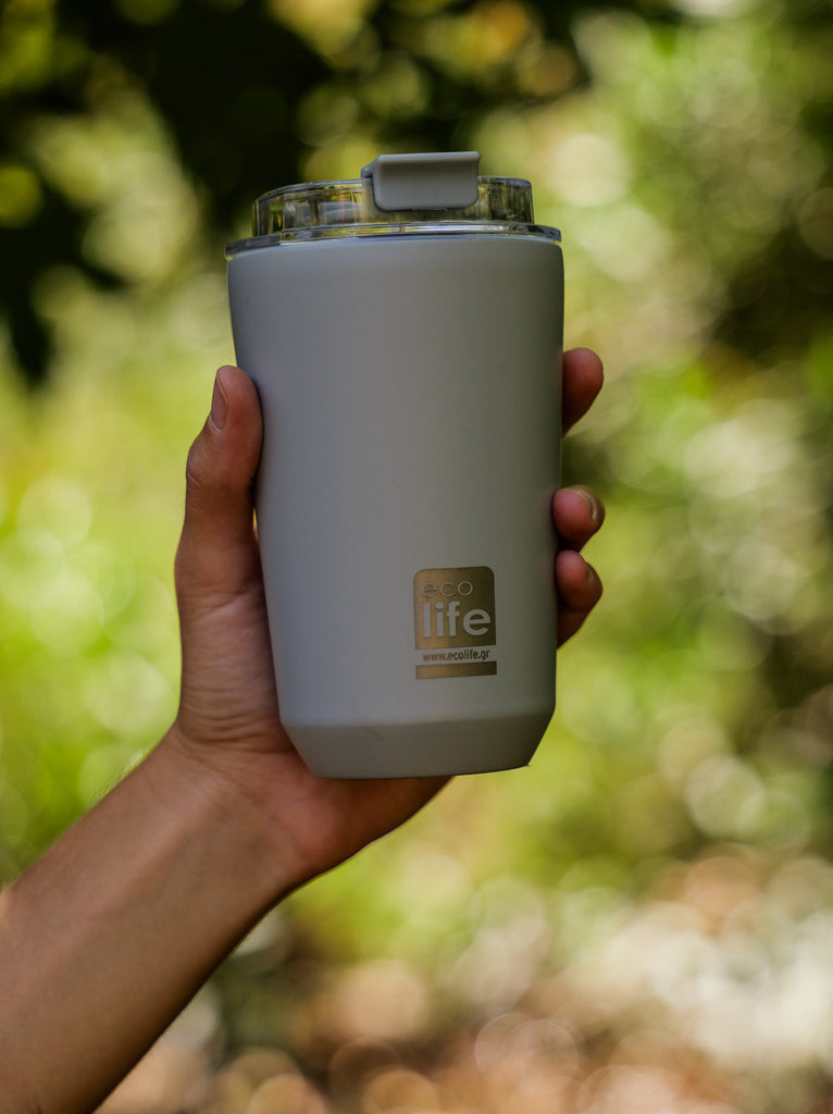 Ecolife Pure Grey Coffee Thermos