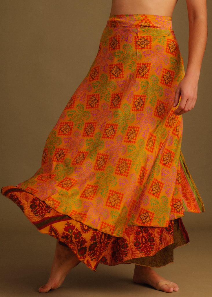 Nisha Silk Skirt