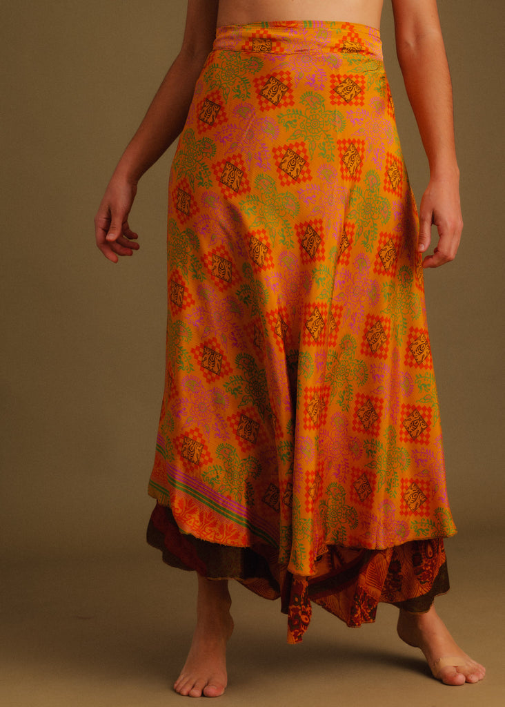 Nisha Silk Skirt