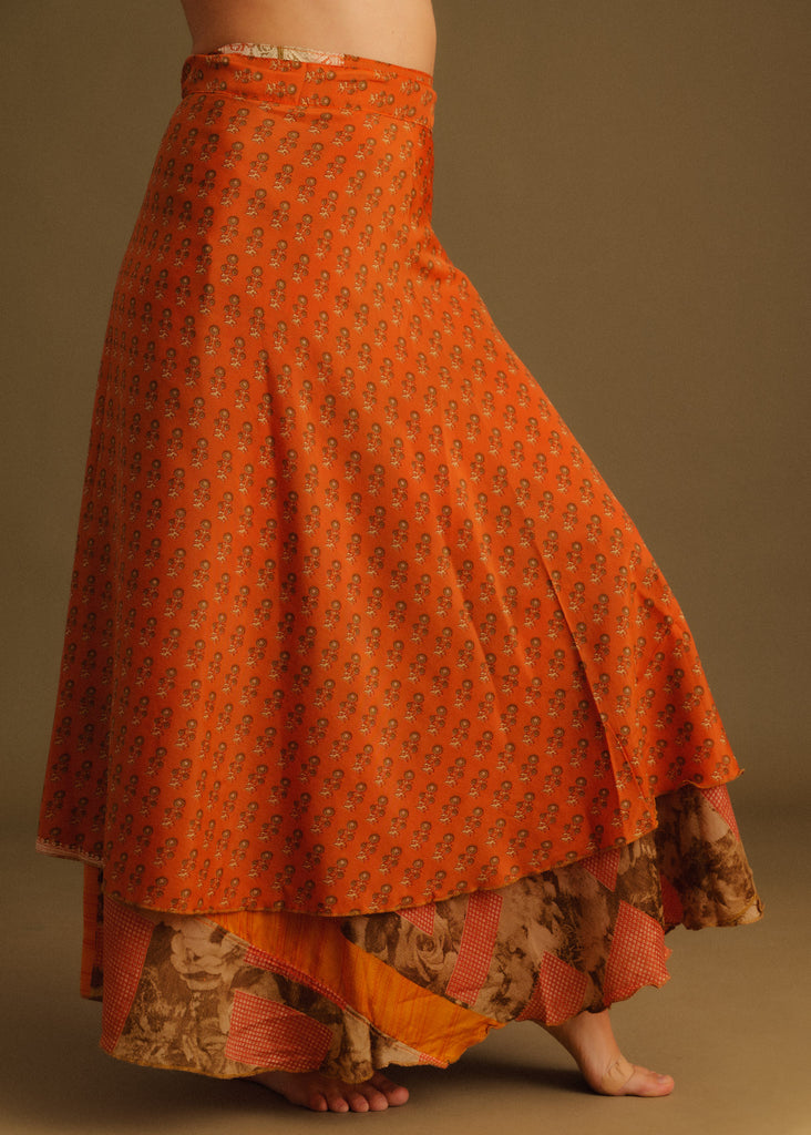 Nisha Silk Skirt