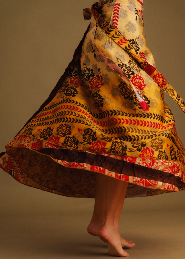 Nisha Silk Skirt