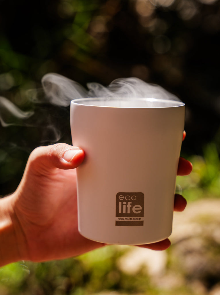 Ecolife White Coffee Thermos