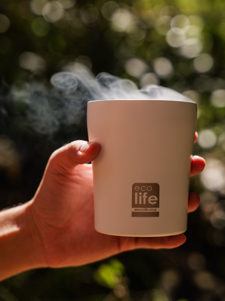 Ecolife White Coffee Thermos