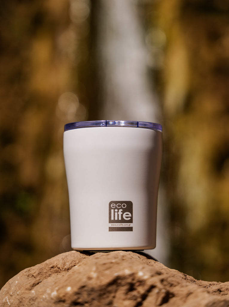 Ecolife White Coffee Thermos