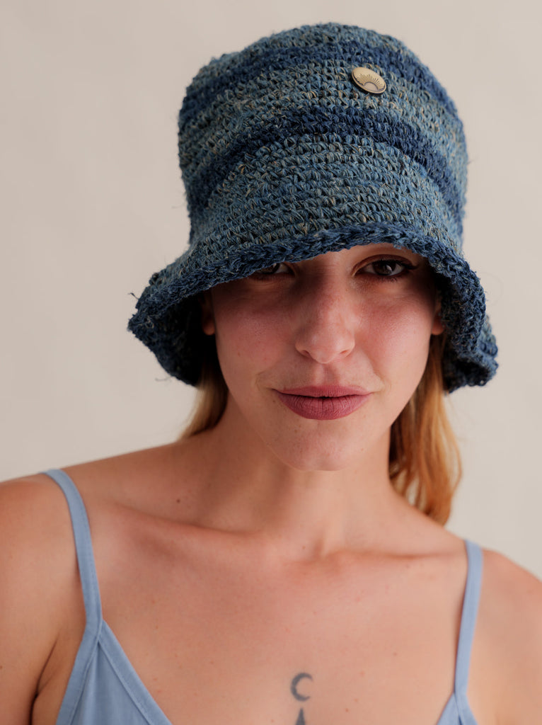 Crochet Hat - Azul