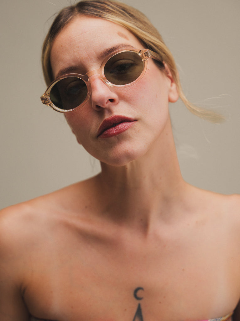 Komono JACE Champagne Sunglasses