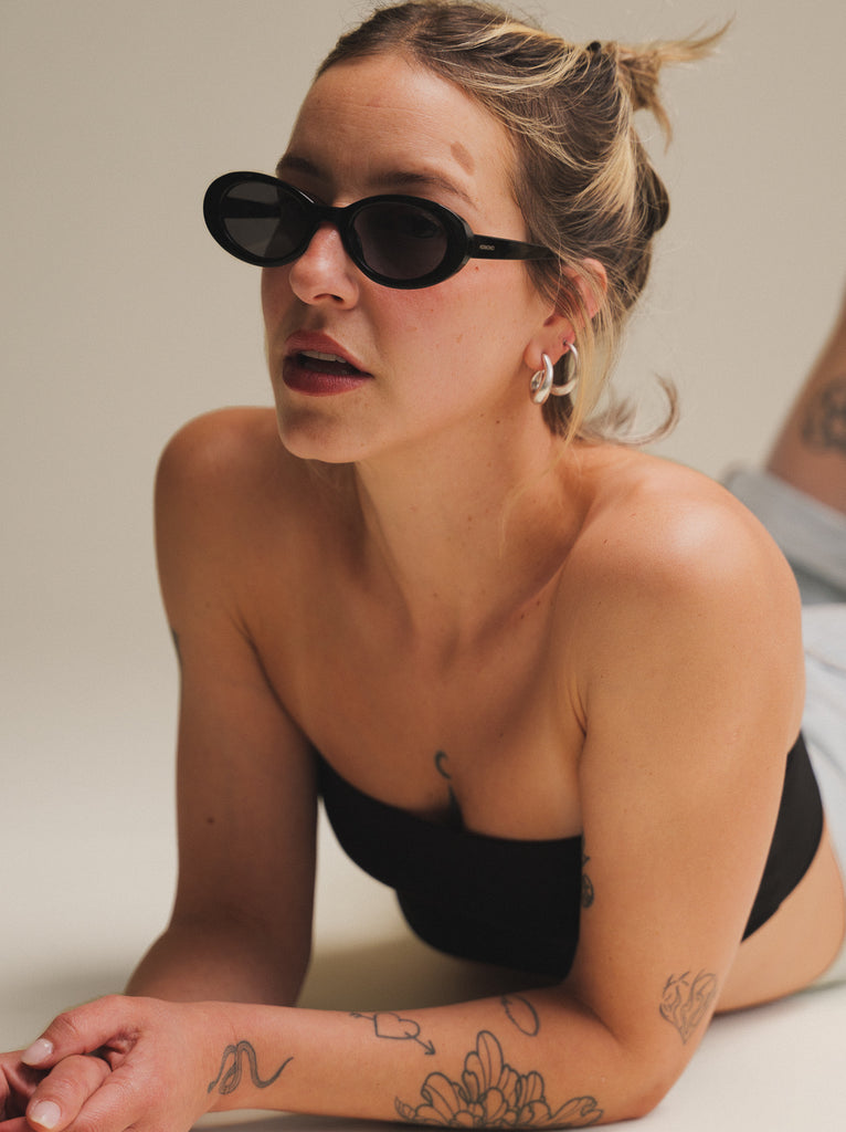 Komono ANA Black Sunglasses