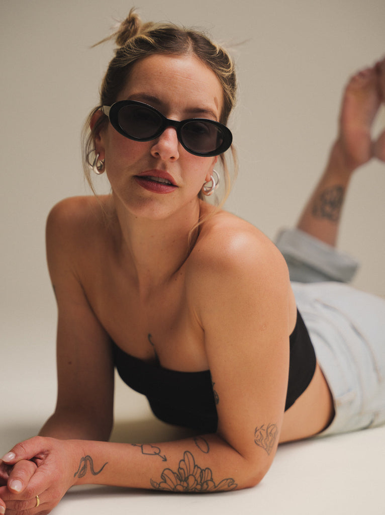 Komono ANA Black Sunglasses