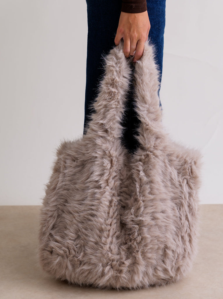 Marcelle Fur Bag