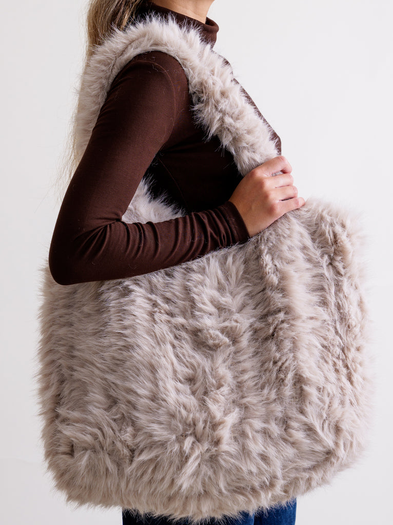 Marcelle Fur Bag
