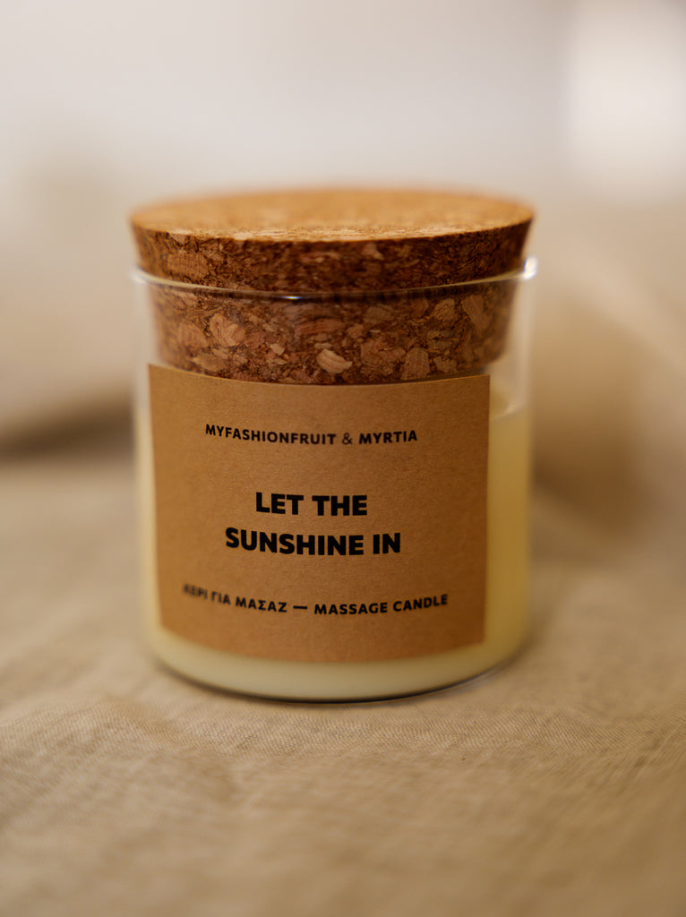 Massage Candle - Let The Sunshine In