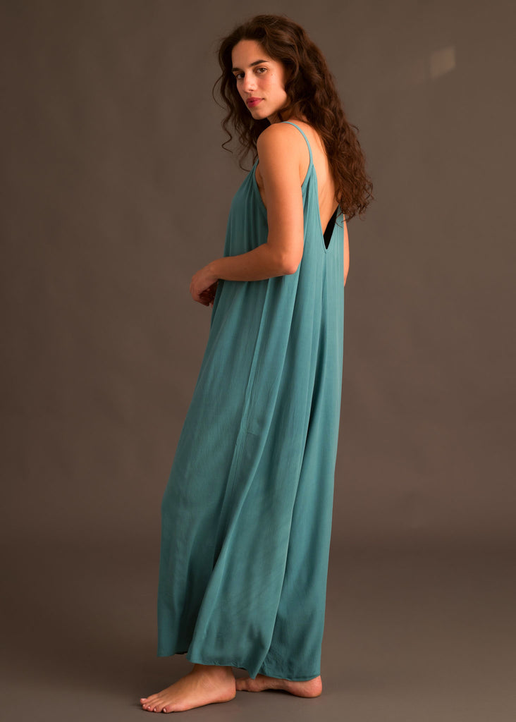 Catalina Turquoise Jumpsuit