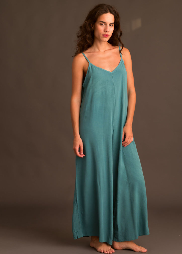 Catalina Turquoise Jumpsuit
