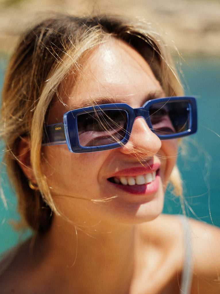 Komono MALICK Midnight Sky Sunglasses