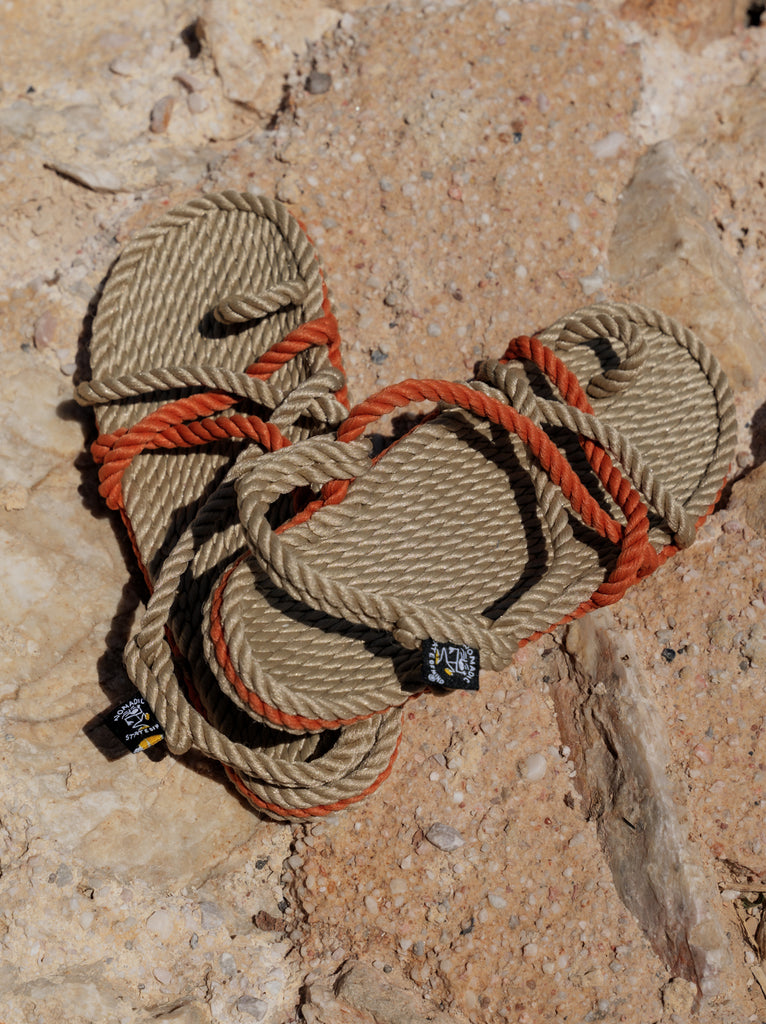 Toe Joe Camel Pumpkin Sandals